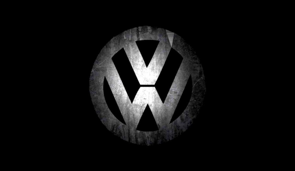 Volkswagen Logo Black