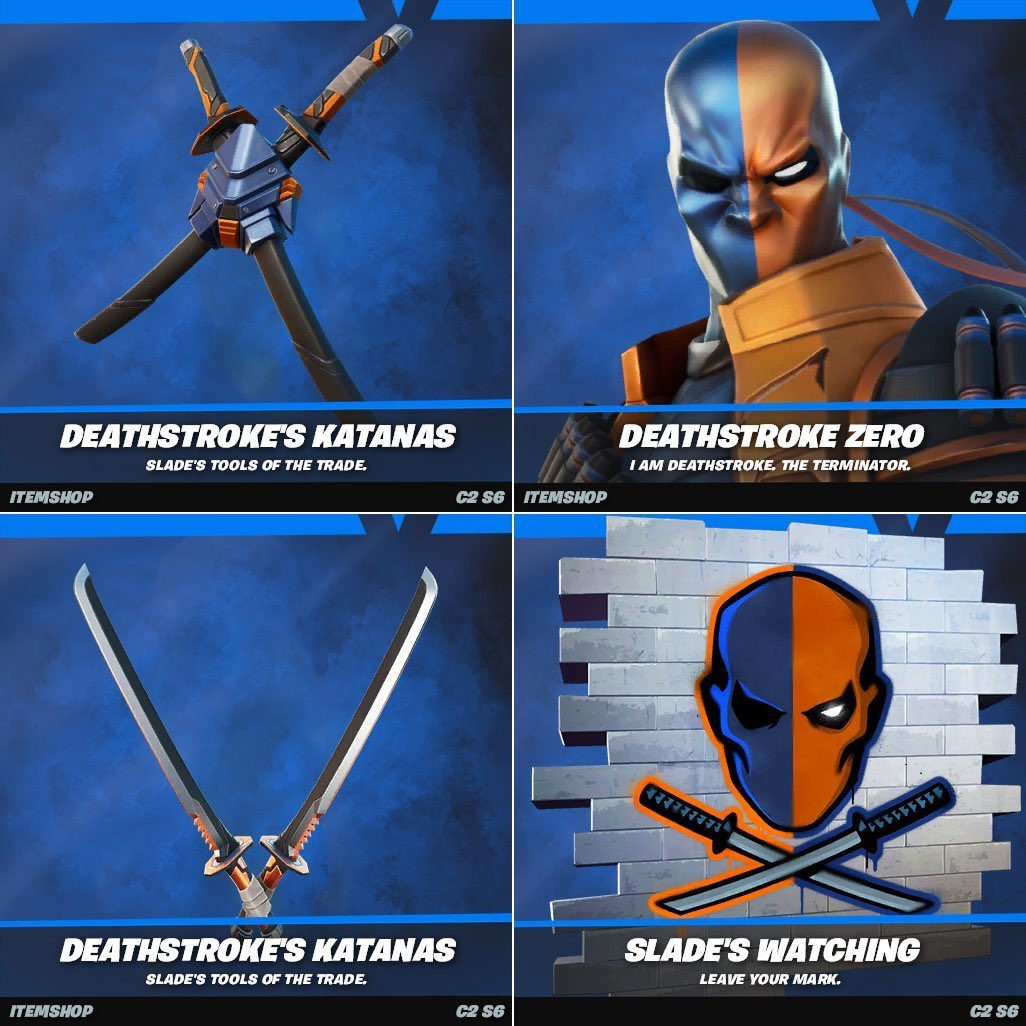 Deathstroke Zero Fortnite wallpapers