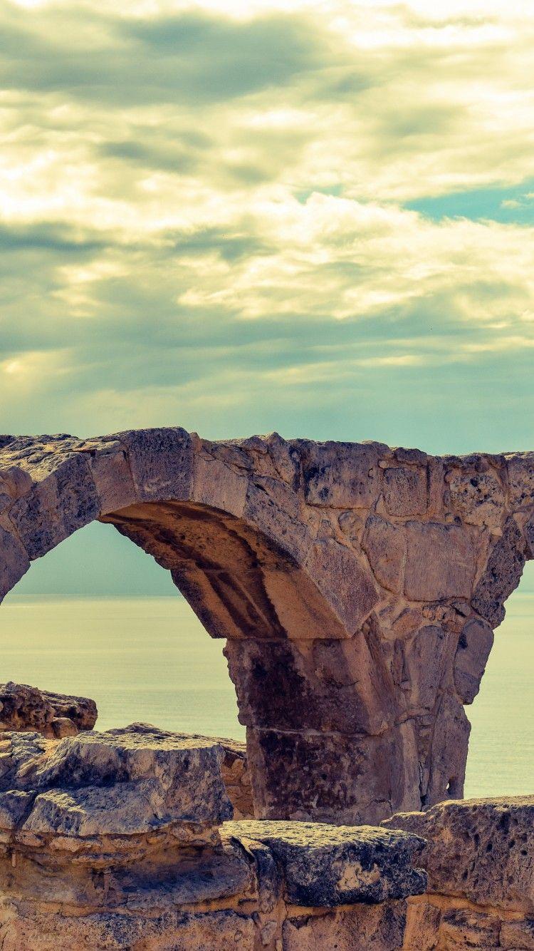 Download Cyprus, Ruins, Archaeology, Clouds, Sky