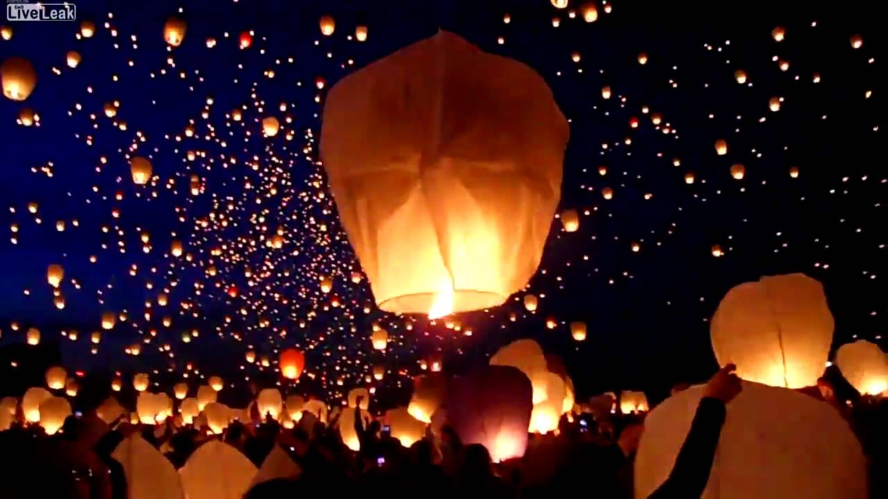 8000 Lanterns Over the Sky of Poznań Poland