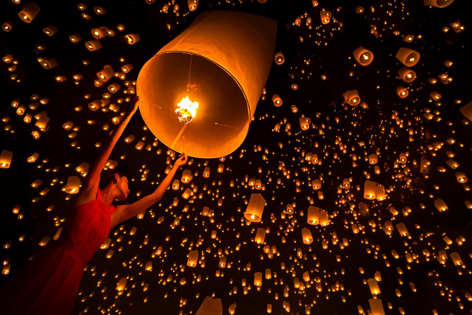 500px Blog » » 21 Incredibly Beautiful Photos of the Yi Peng Lantern