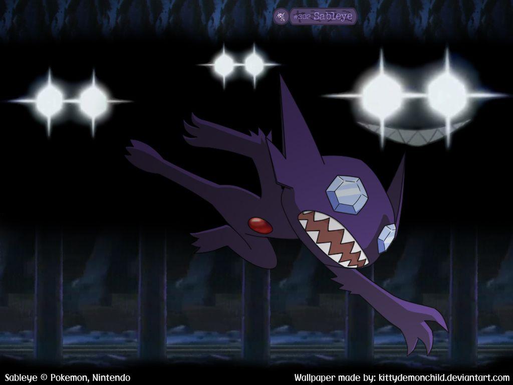 PKMN: Sableye Wallpapers by kittydemonchild