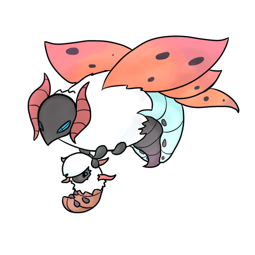 Larvesta And Volcarona by Angel