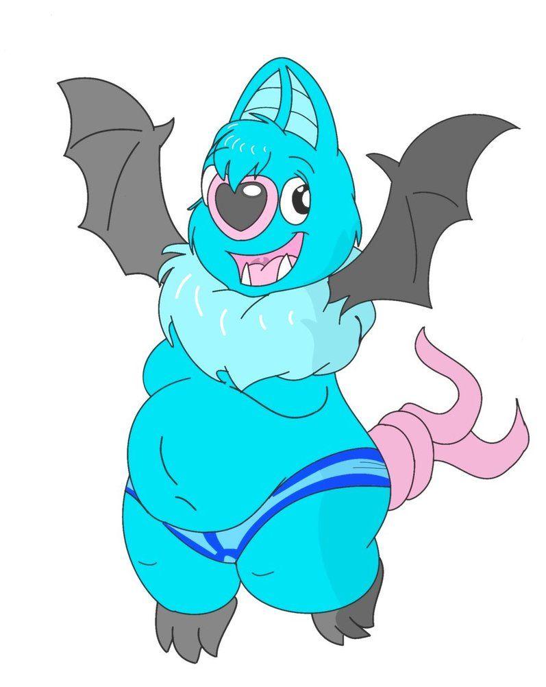 Anthro Swoobat by BunearyK