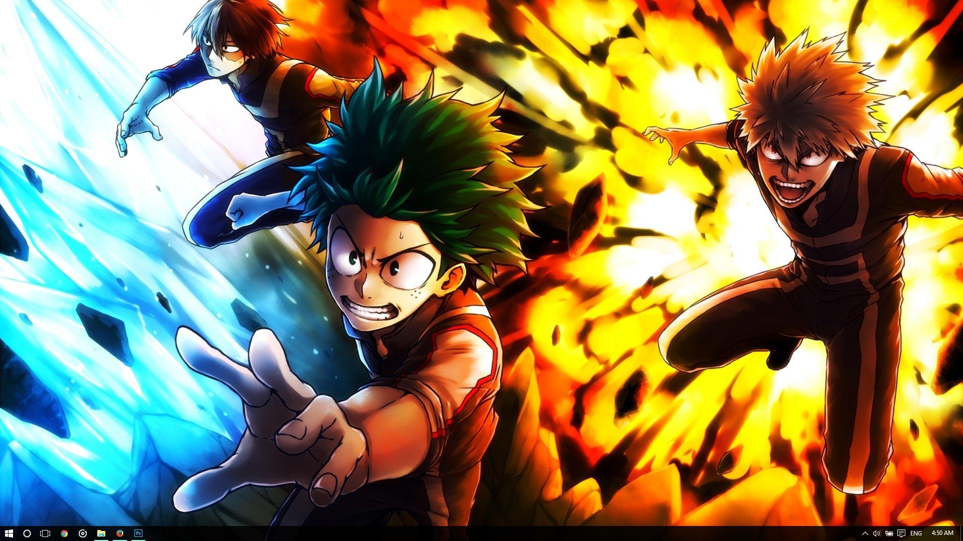 My Hero Academia Theme for Windows 10