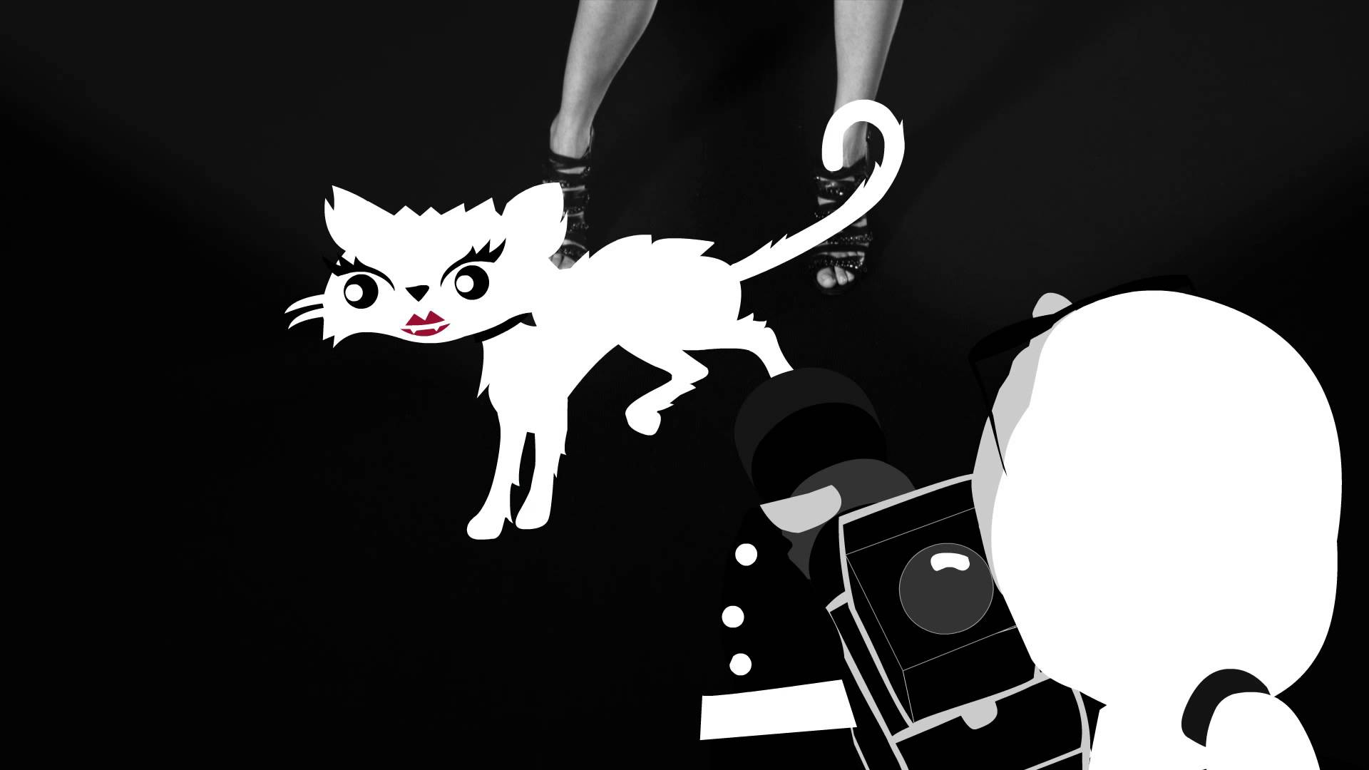 Karl Lagerfeld Kids Favorite Feline Choupette Photo Bombing Runway