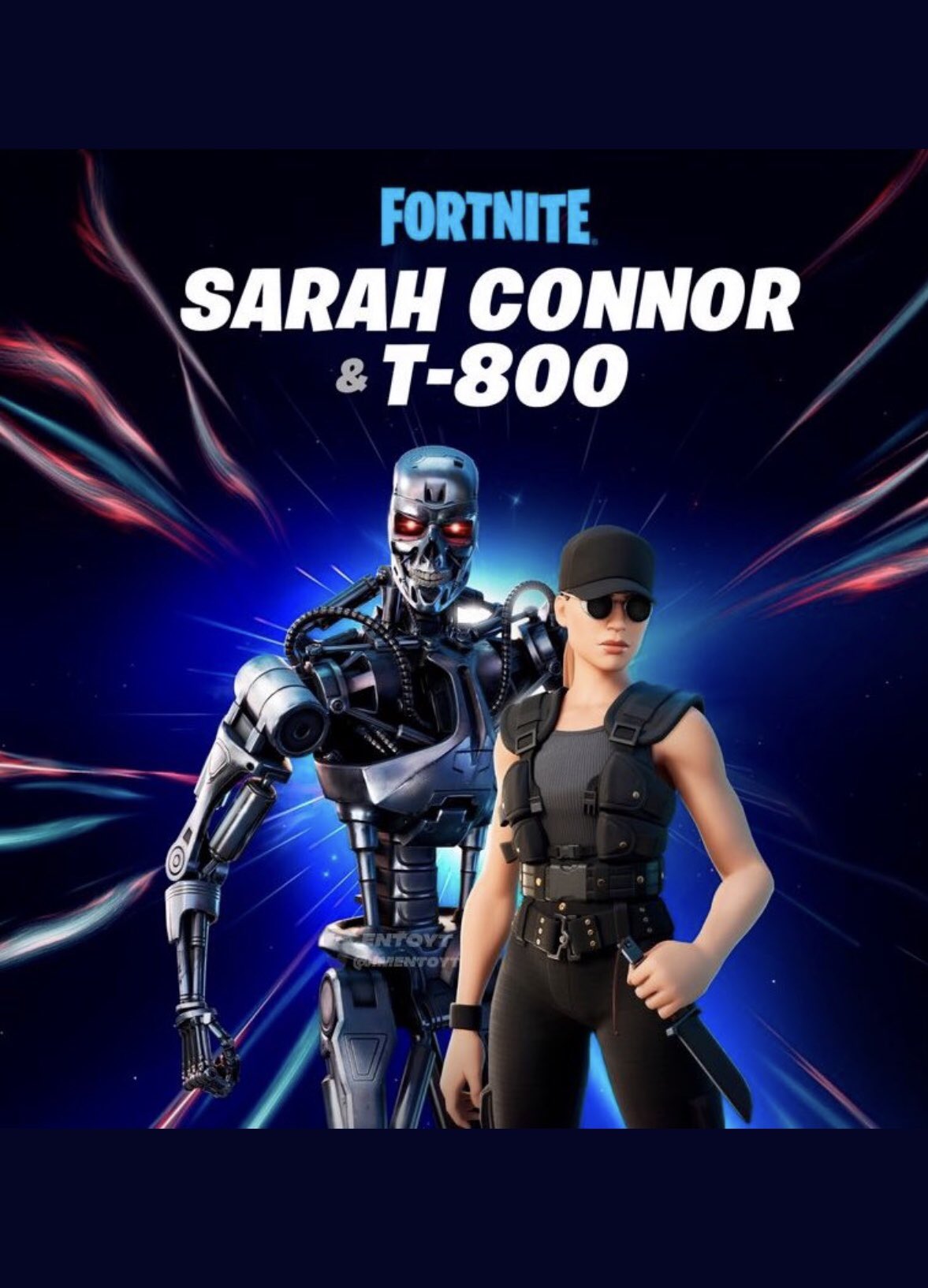 Sarah Connor Fortnite wallpapers