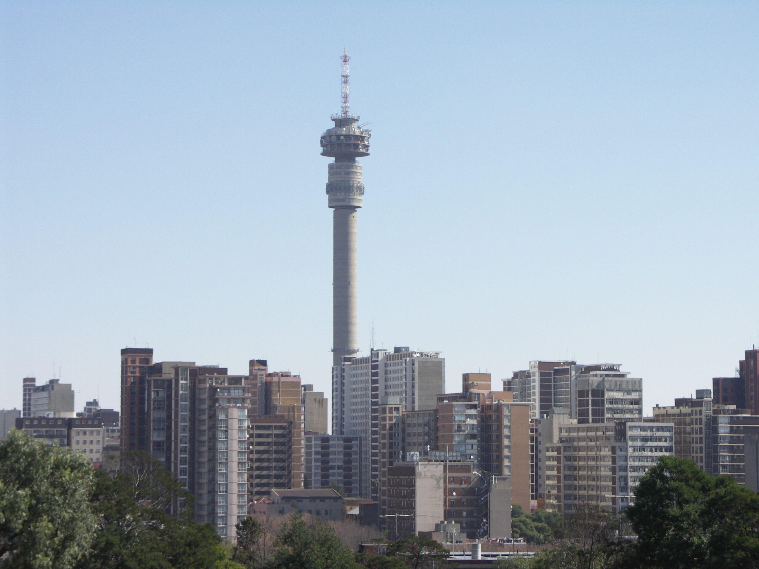 Skyscrapers: Johannesburg South Africa Skyline City Architecture