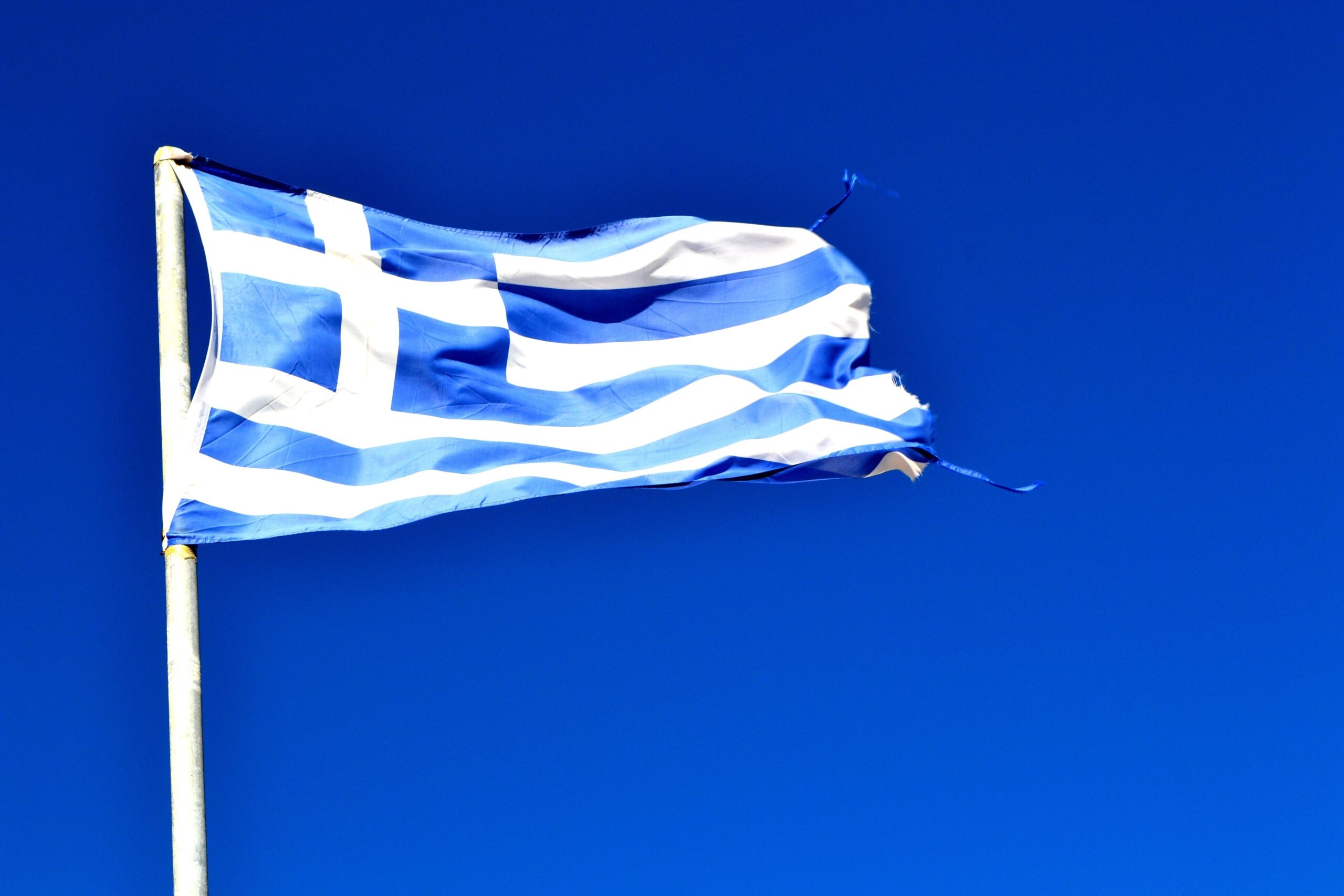 Wind, Sky, Greece, Flag, cloud