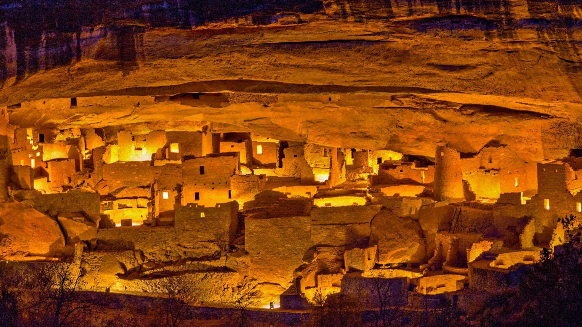 Cliff Palace in Mesa Verde National Park [] via Classy