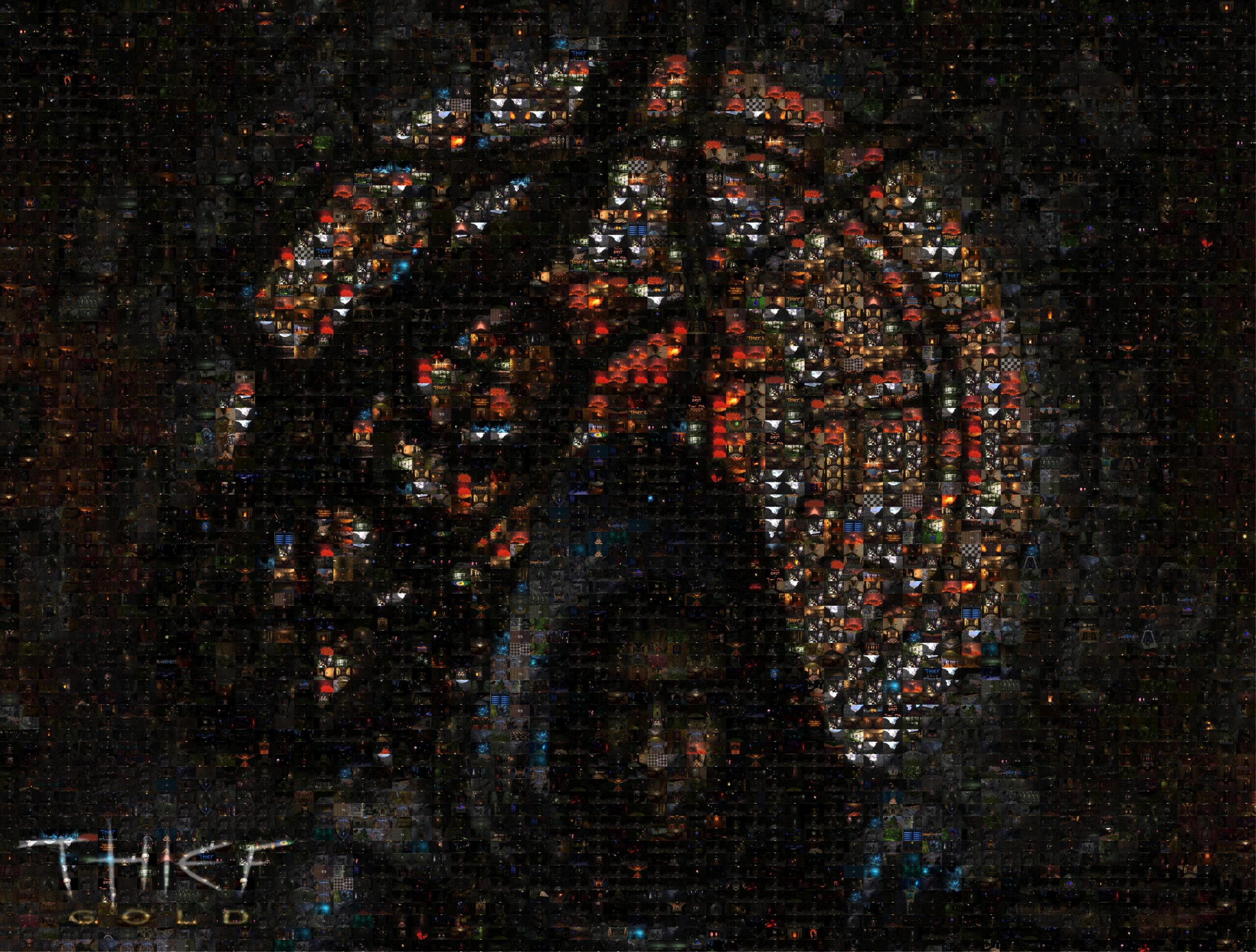 Thief Gold HD Mosaic Wallpapers image