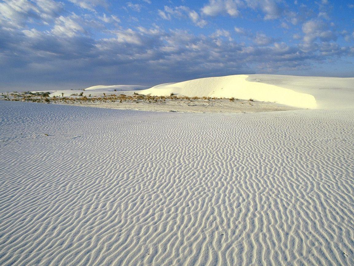 Gypsum Sand Dunes desktop PC and Mac wallpapers