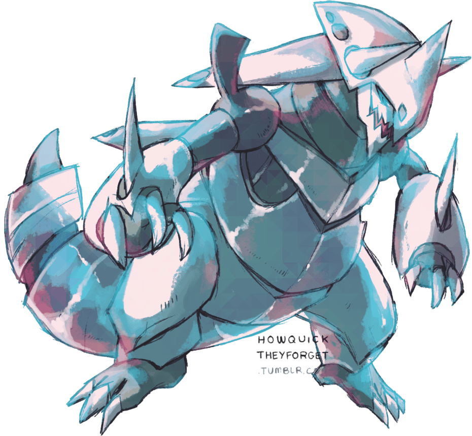 Mega Aggron by CamilleDionBolduc