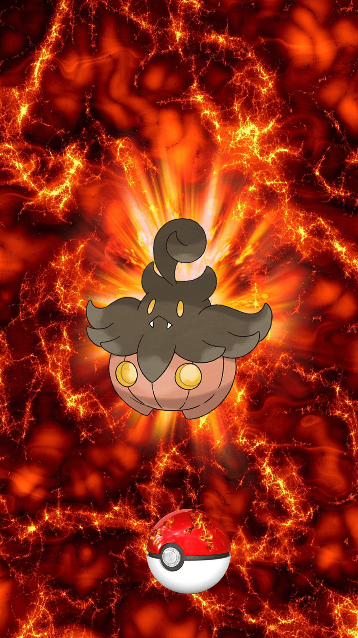 710 Fire Pokeball Pumpkaboo Bakeccha 137 Egg