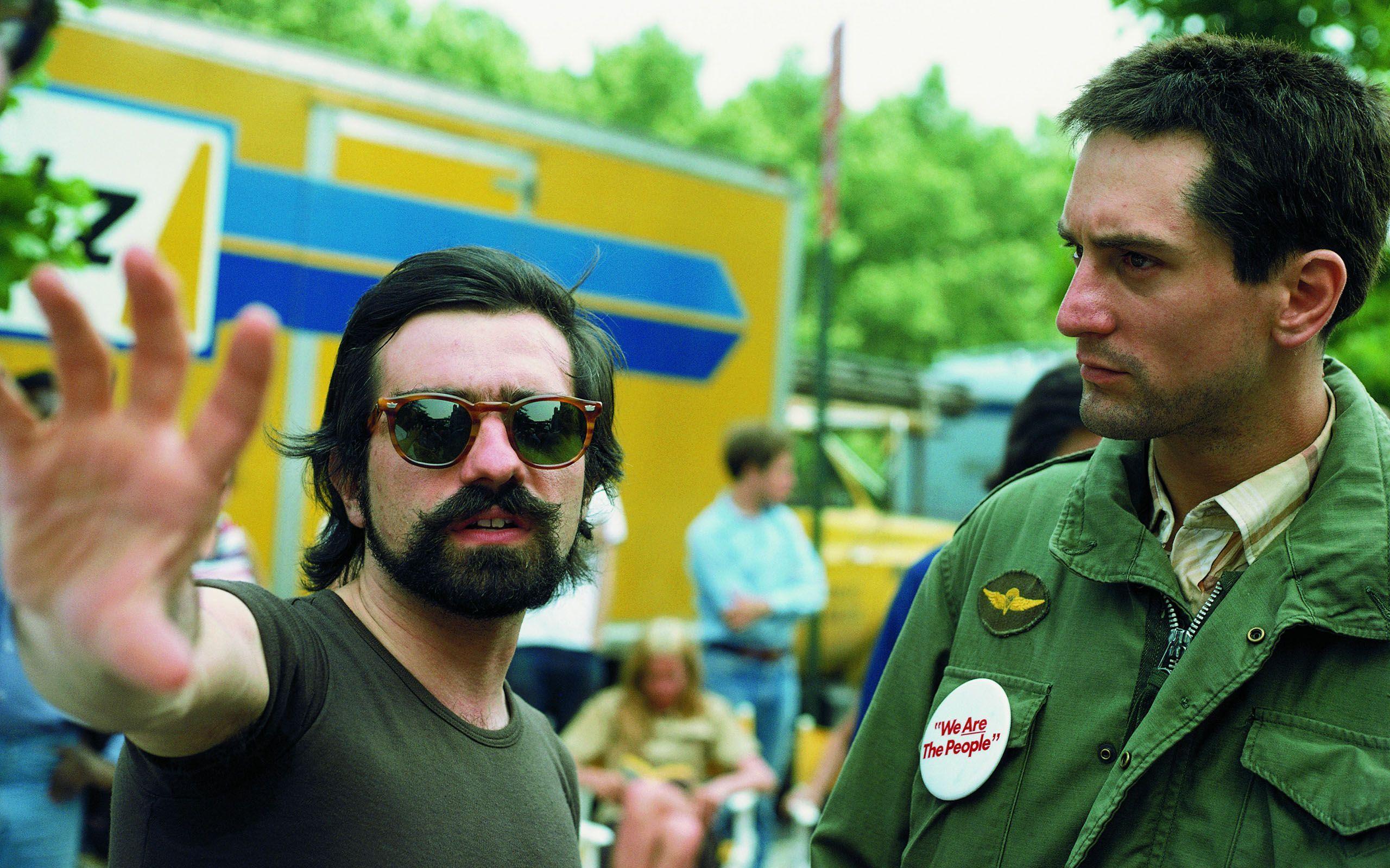 Martin Scorsese Robert De Niro Taxi Driver Sunglasses HD wallpapers