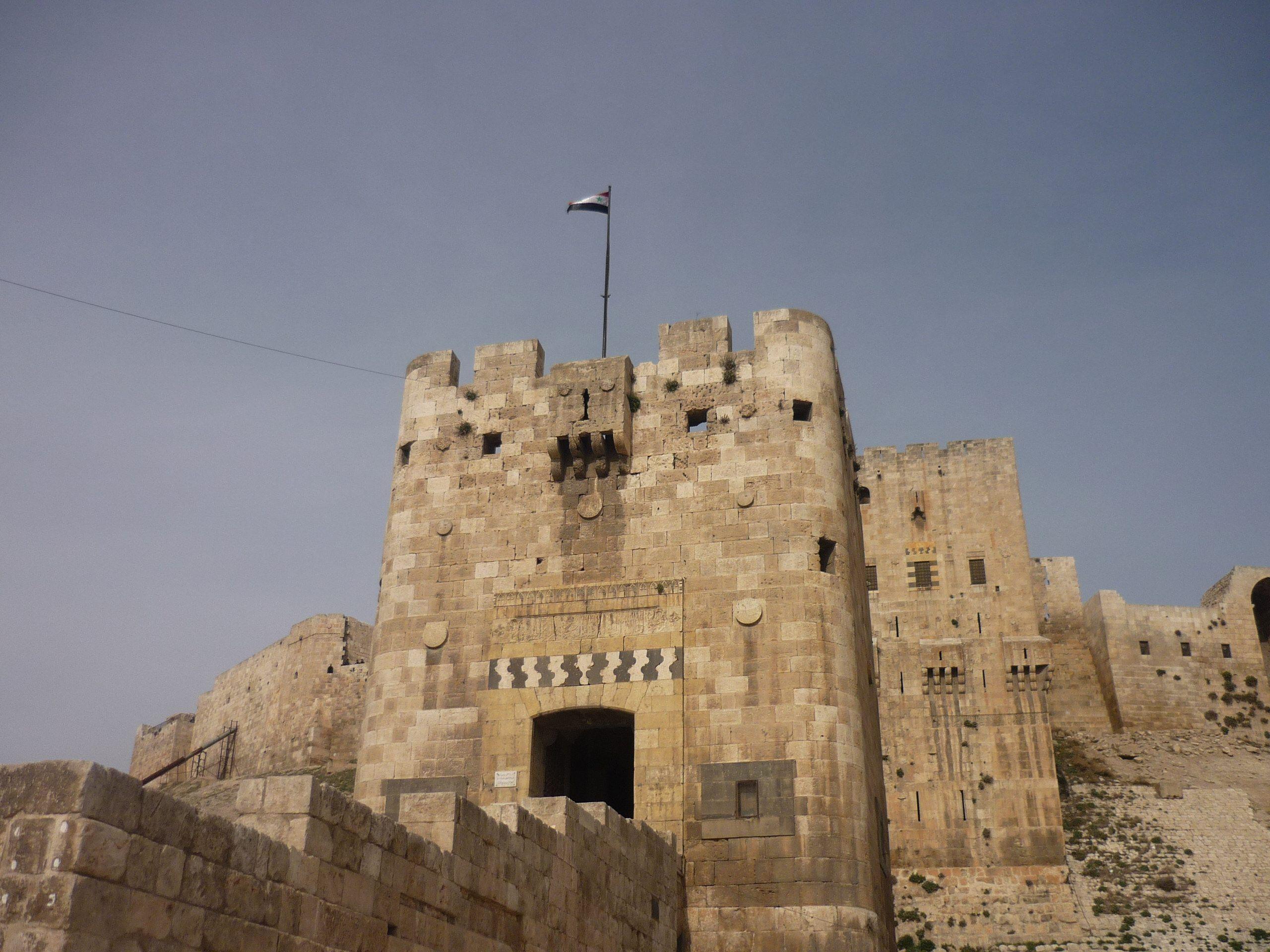 Syria Aleppo Castle Hd Travel Photos And