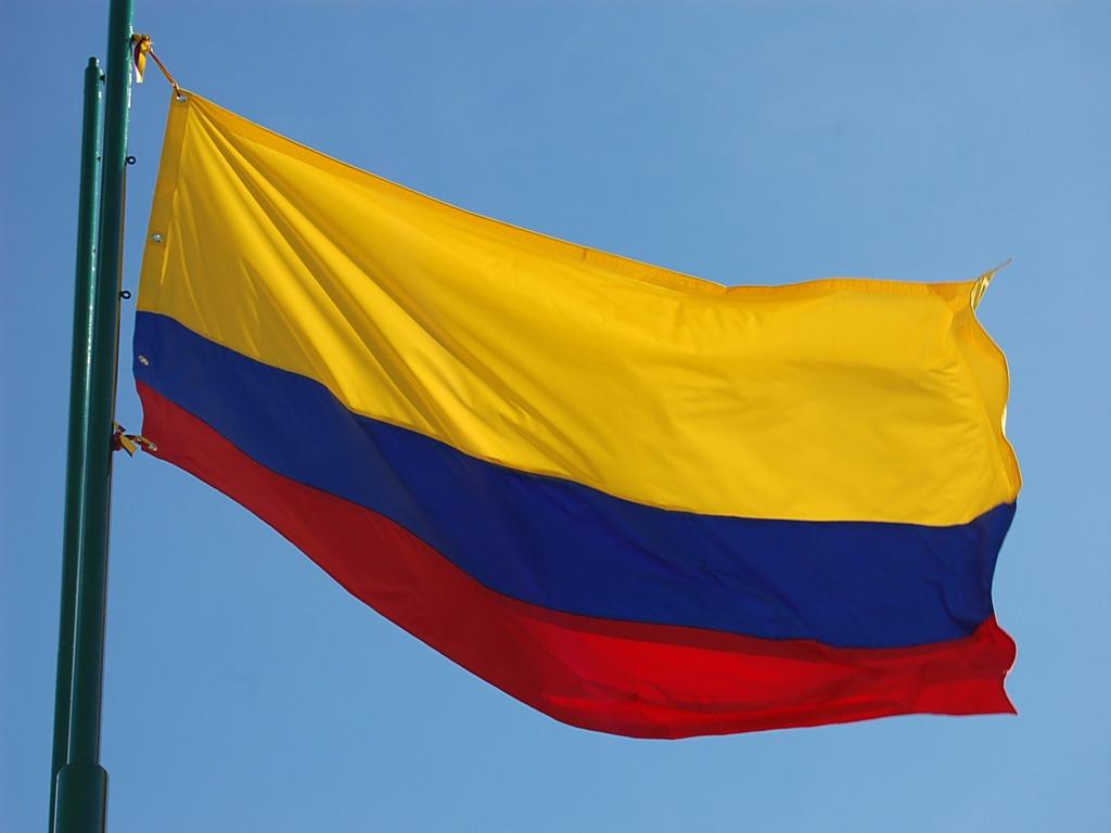 Ft Colombia flag 90*150cm Hanging Colombian Festival banner