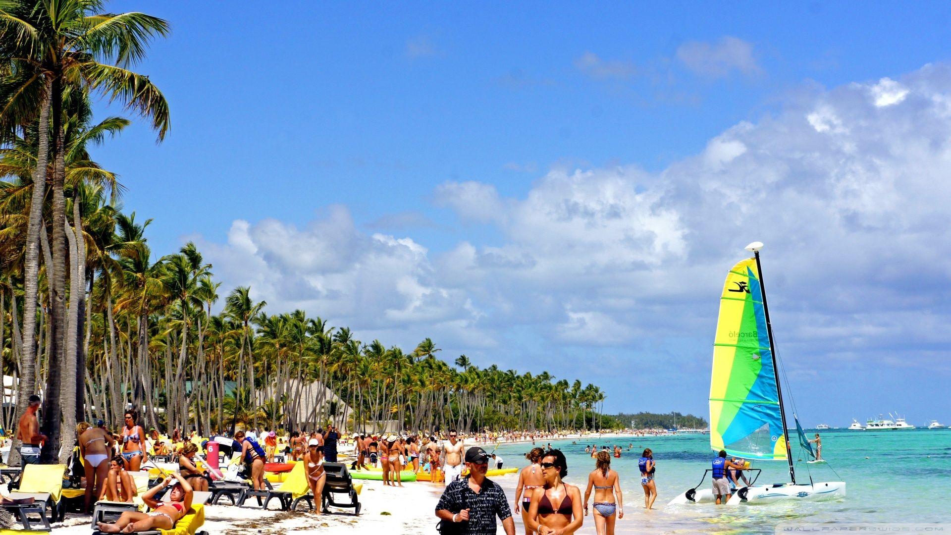 Beach In Dominican Republic HD desktop wallpapers : Widescreen