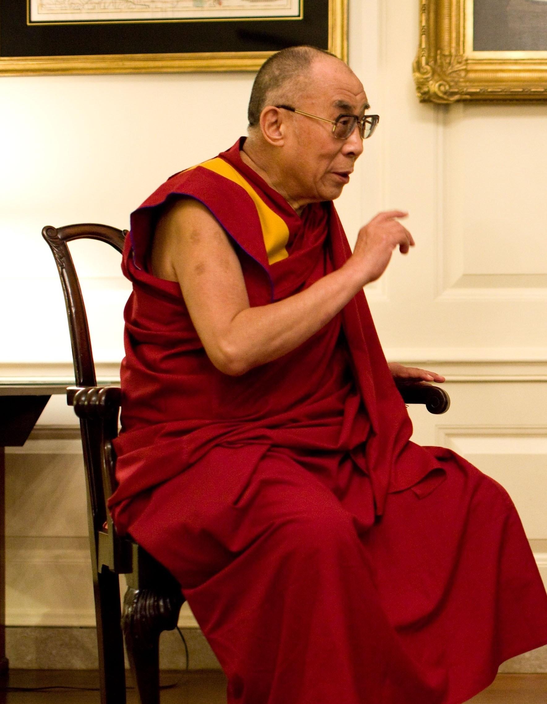 Free stock photo of 14th dalai lama, born july 6 1935, buddhist