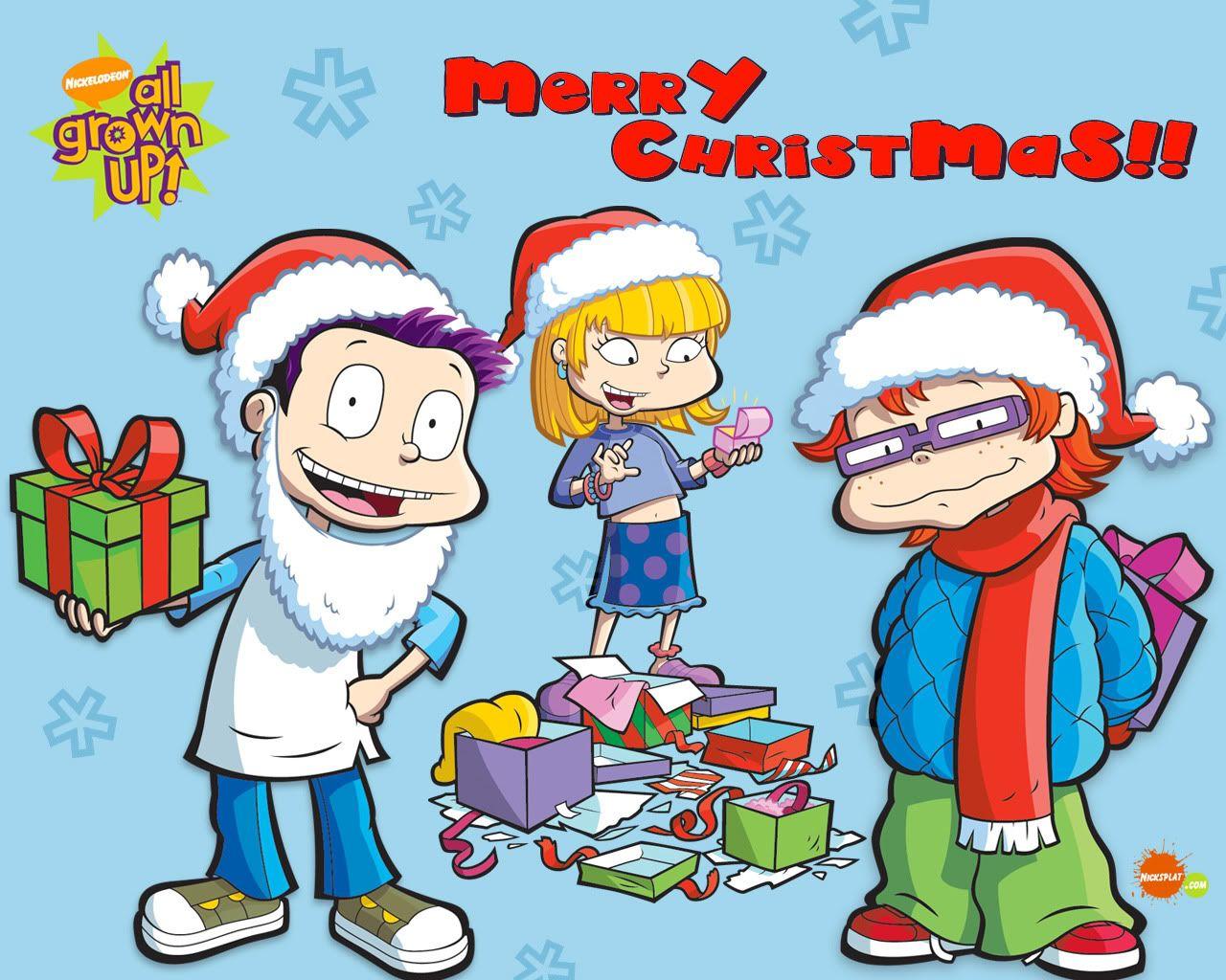 Nickelodeon Christmas Wallpapers : Christmas Cartoons