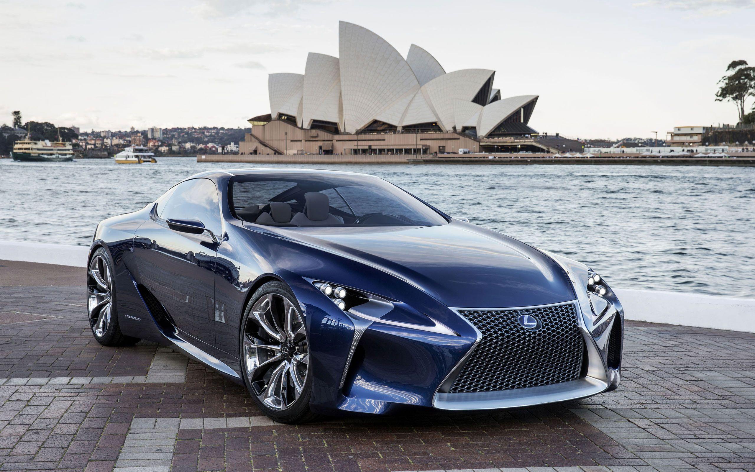 2012 Lexus LF LC Blue Concept Wallpapers