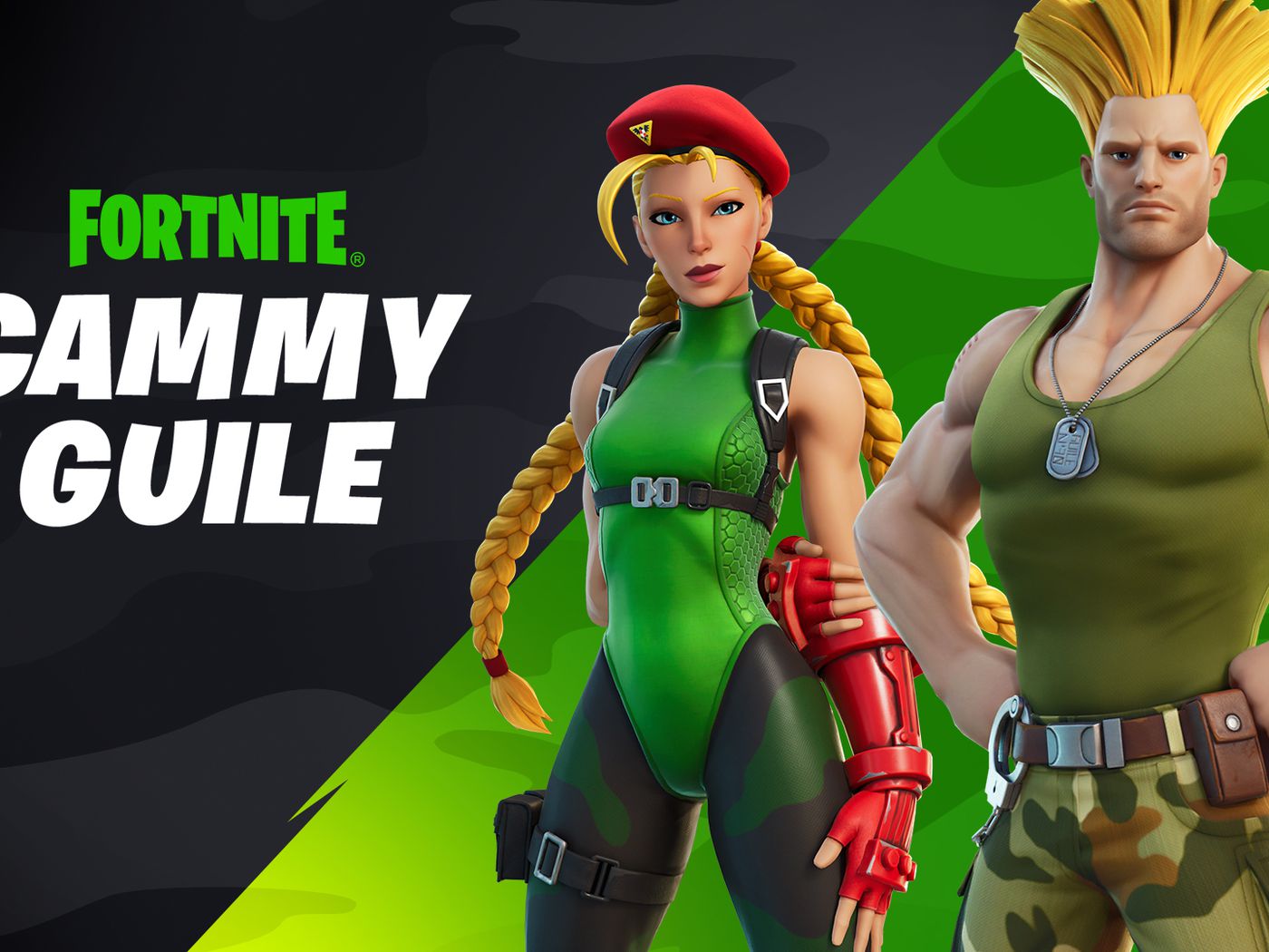 Street Fighter’s Guile and Cammy are coming to Fortnite