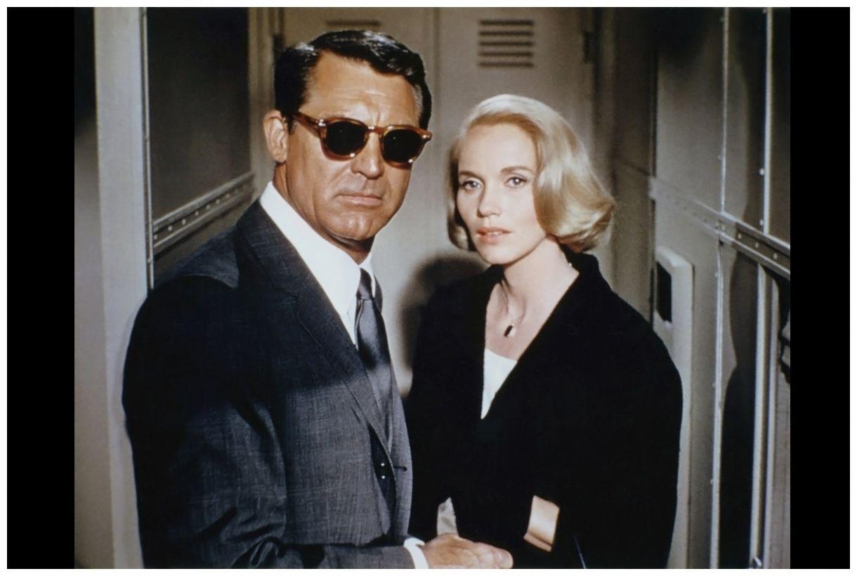 Cary Grant and Eva Marie Saint