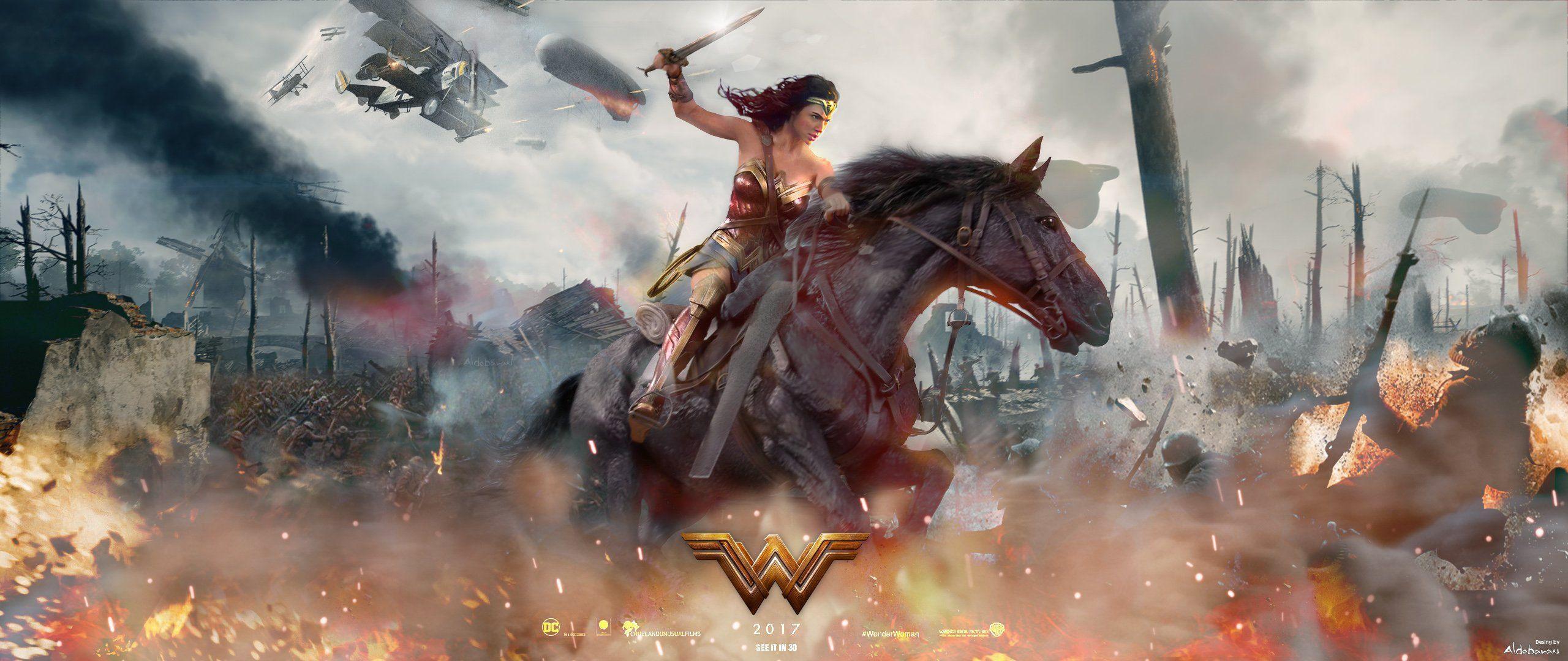 2017 Wonder Woman Movie Fan Art