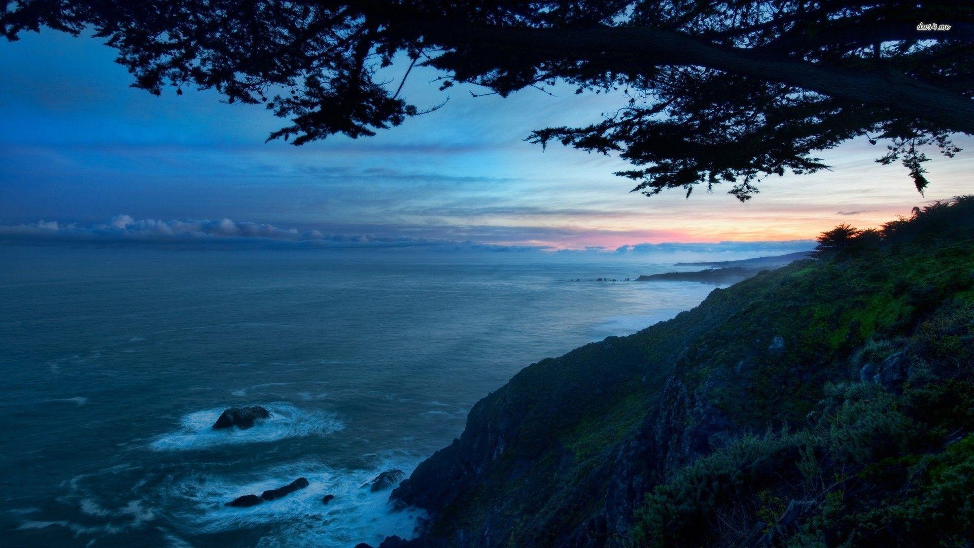 Big Sur at dusk wallpapers