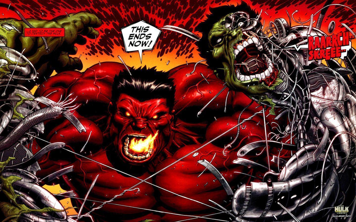 Image For > Green Hulk Vs Red Hulk Movie