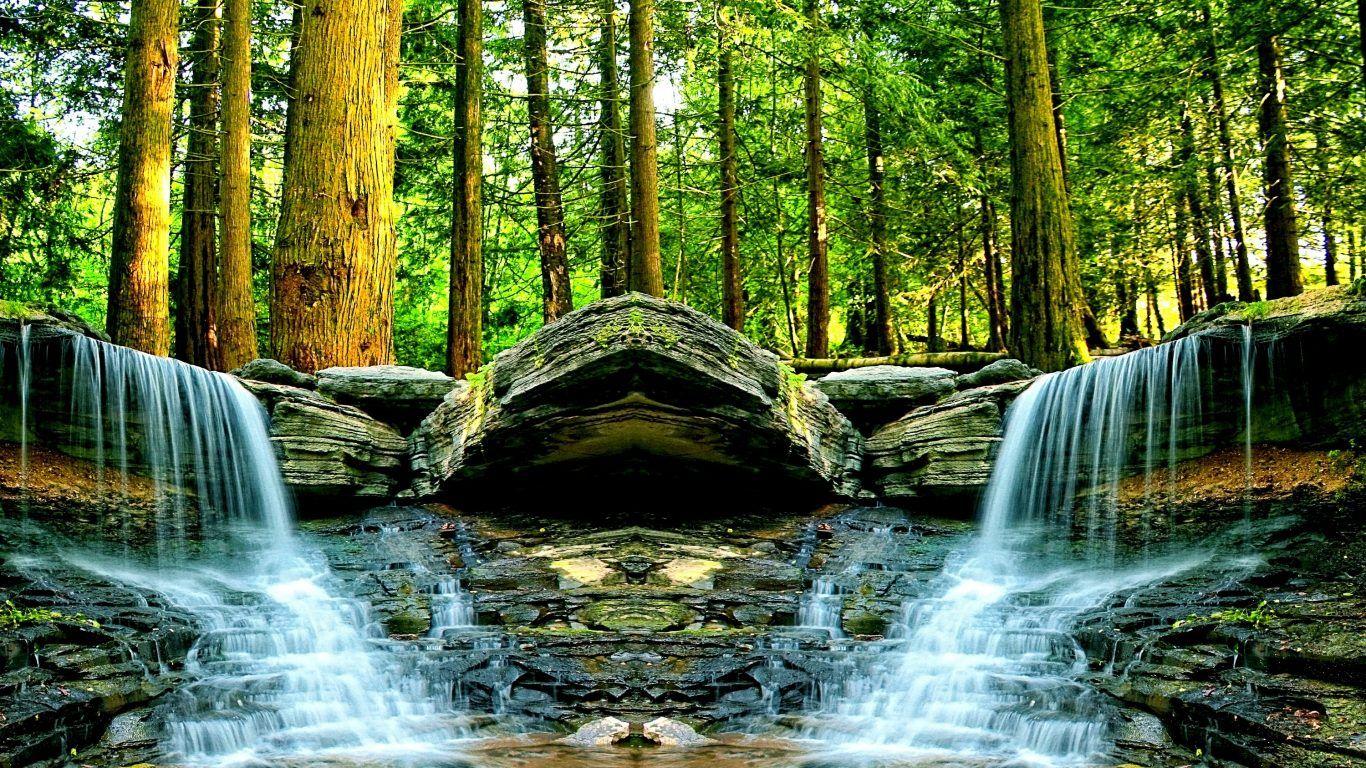 Waterfall: Falls Angola Forest Nature Waterfall Fun Kalandula