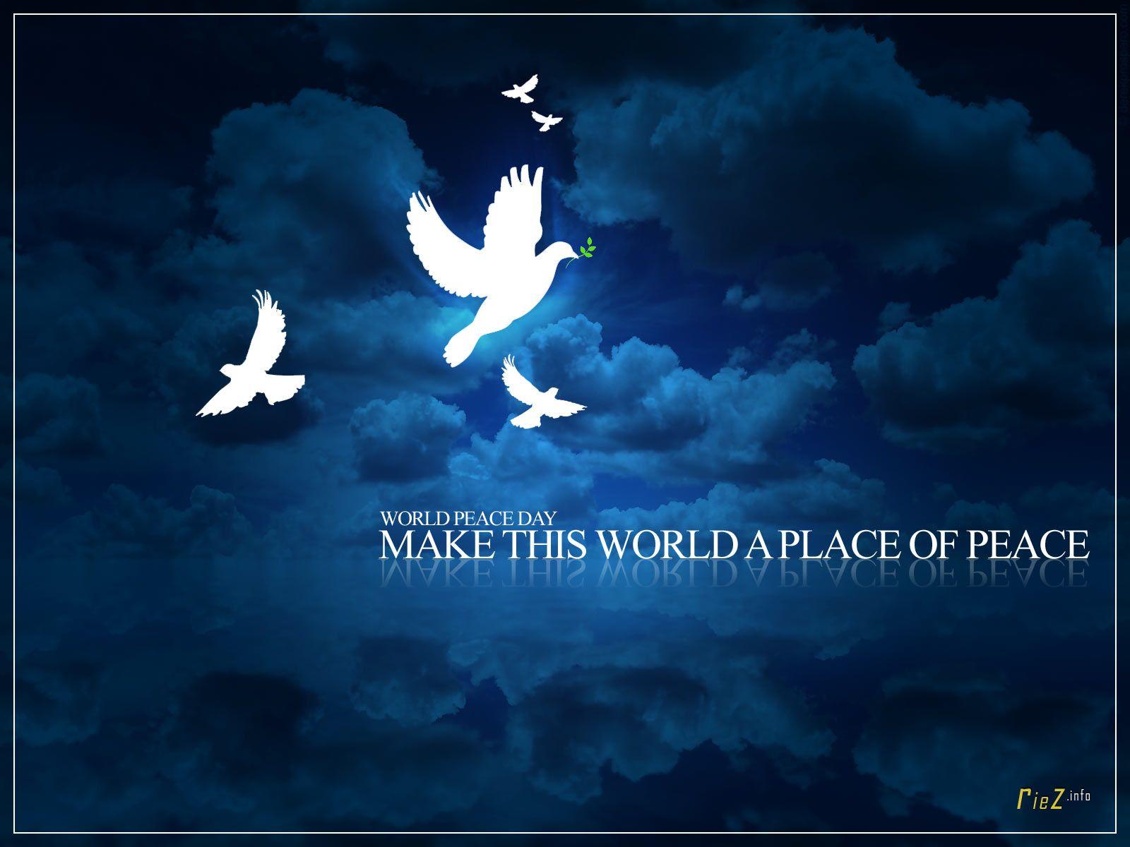 RT] World Peace Day Wallpapers