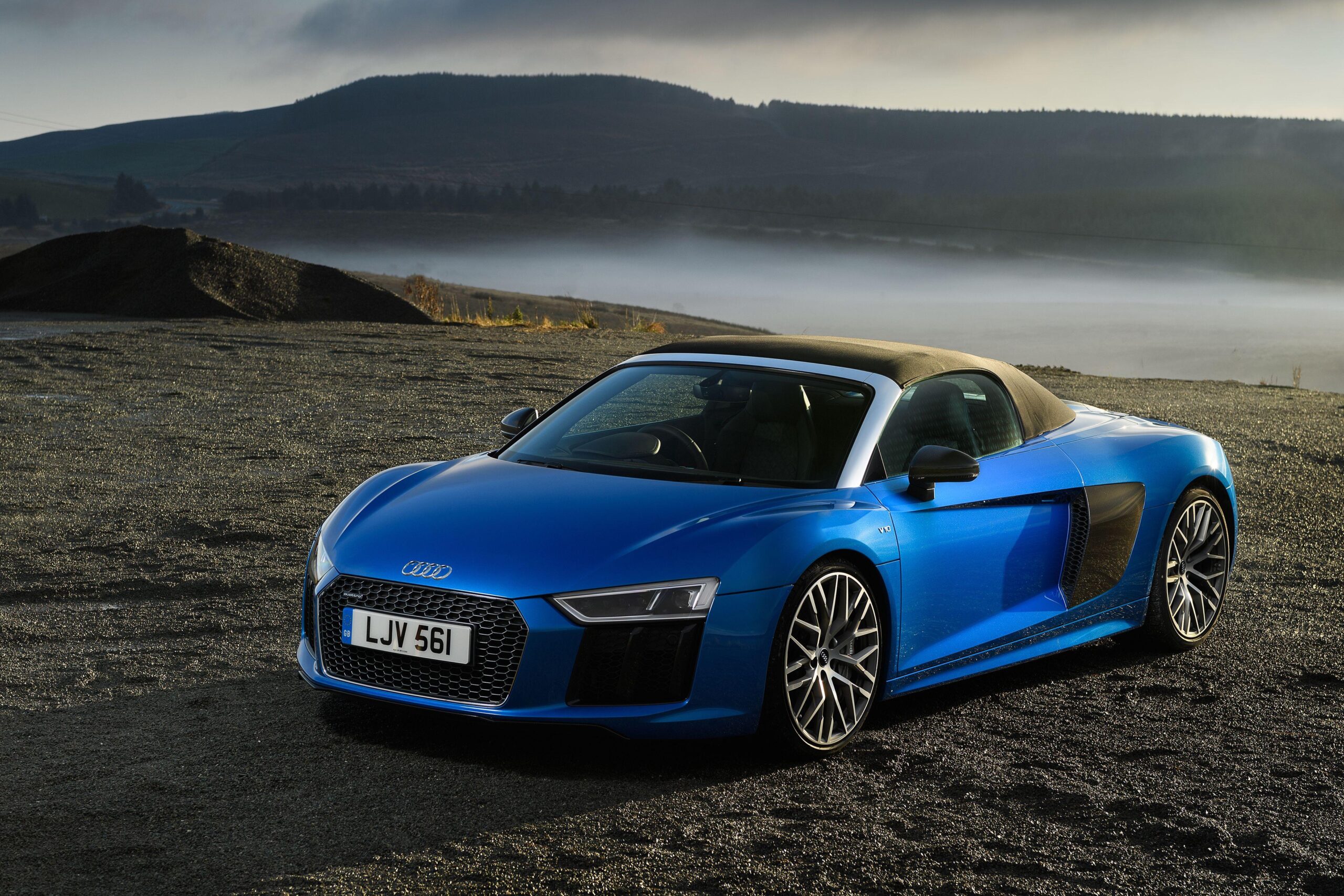 Wallpapers Audi R8 V10 Spyder, 2017, HD, 4K, Automotive / Cars,