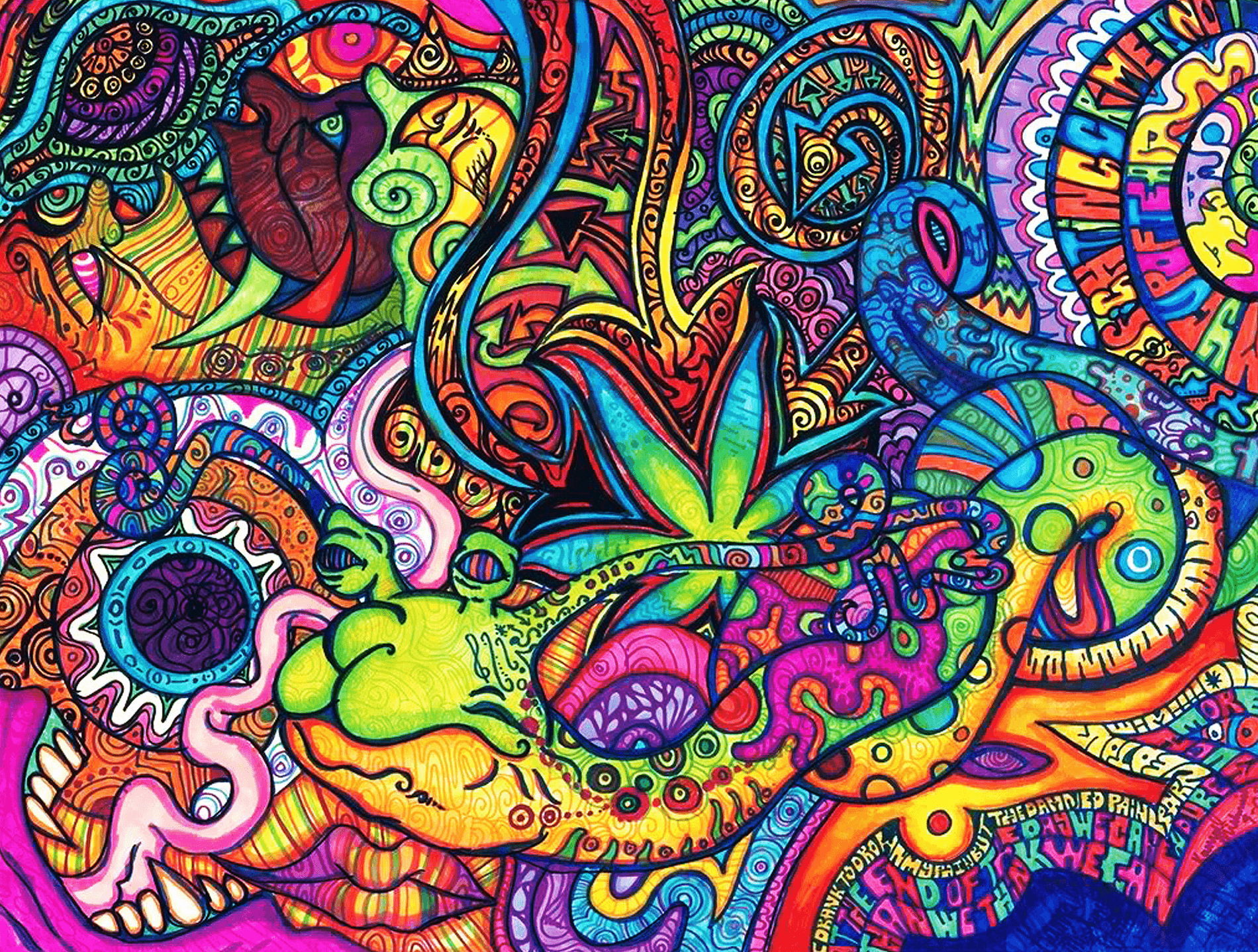 534 Psychedelic HD Wallpapers