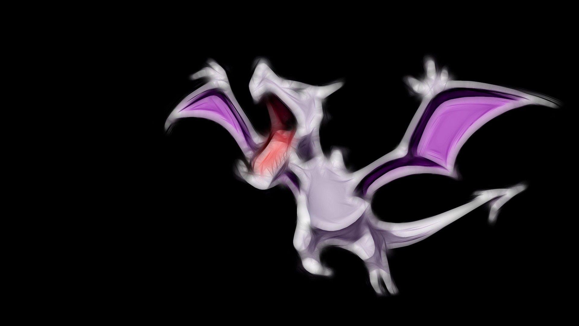 ScreenHeaven: Aerodactyl Pokemon black backgrounds simple