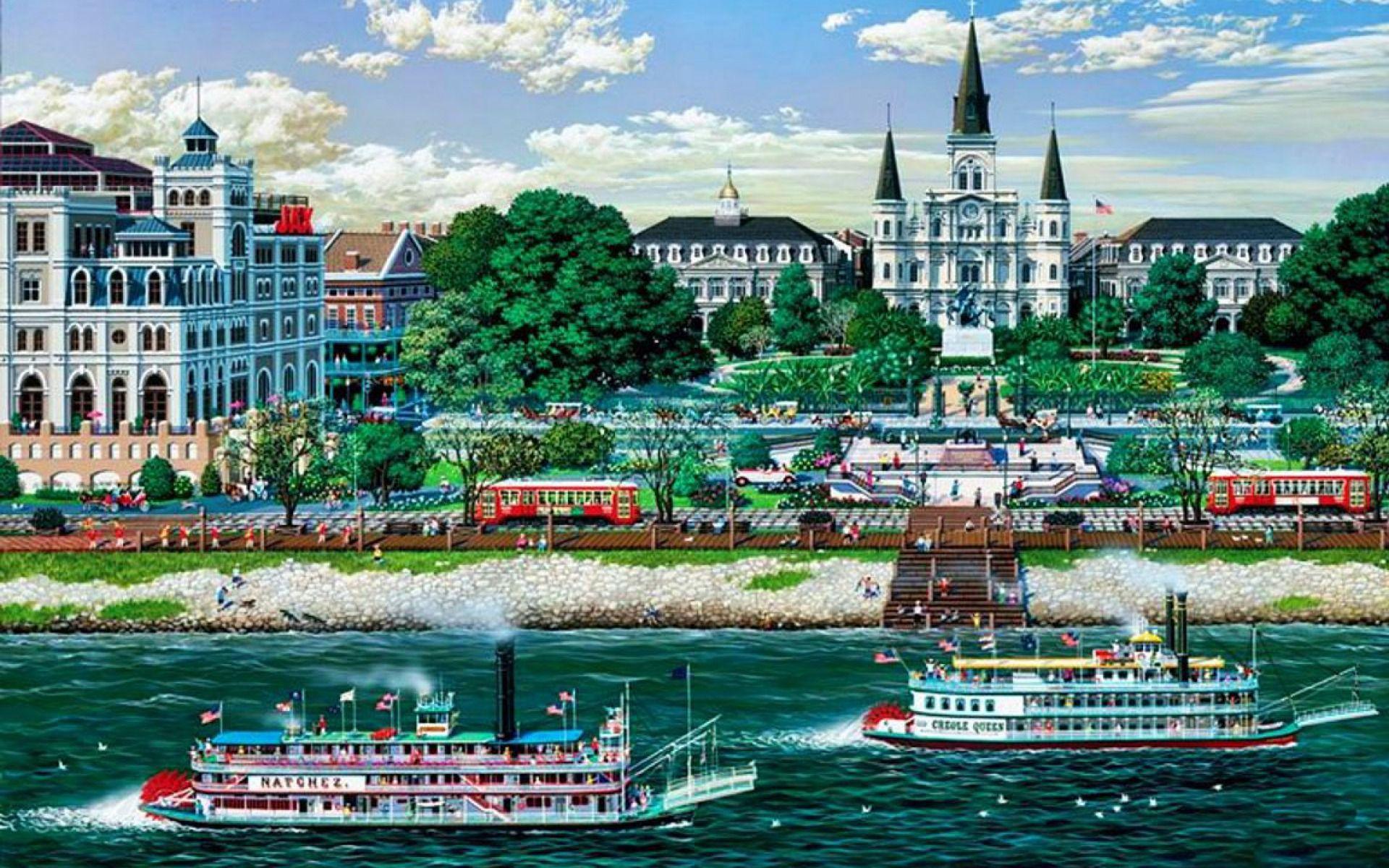 Jackson Square New Orleans wallpapers