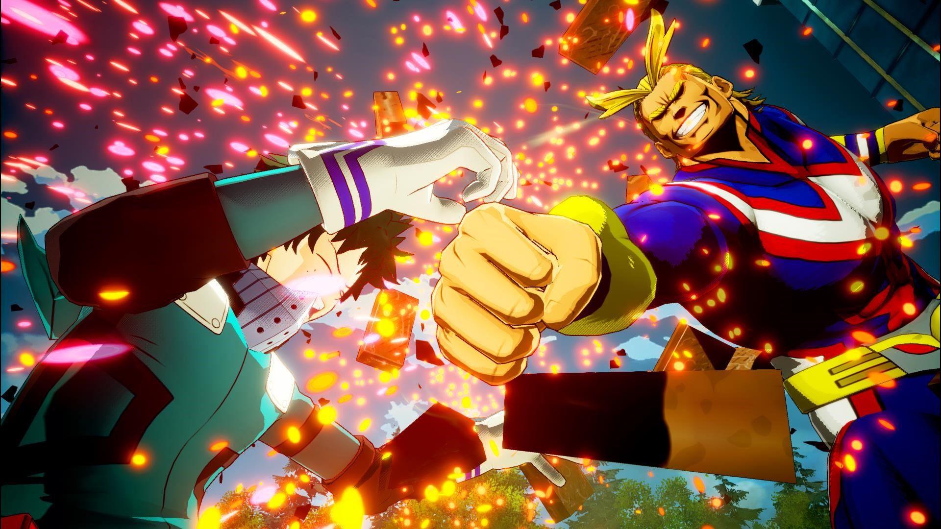 My Hero Academia: One’s Justice screenshots show All Might, Katsuki