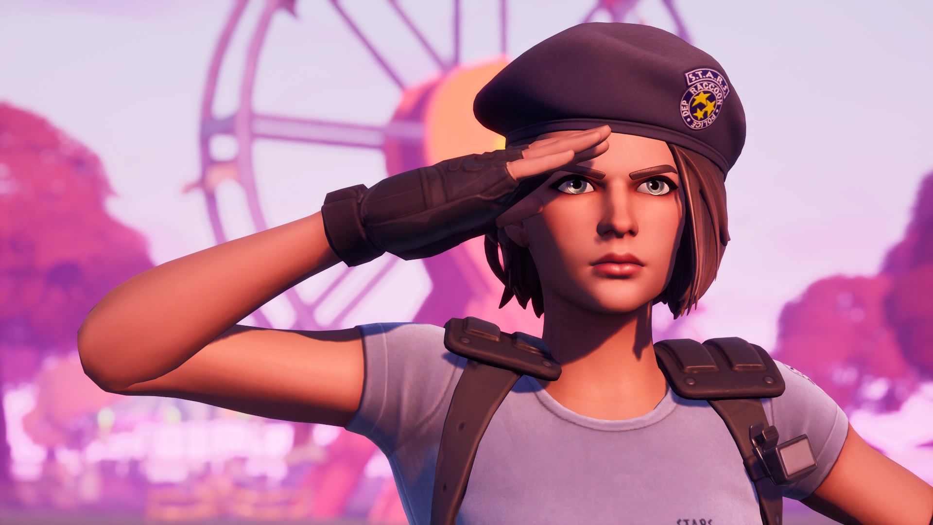 Jill Valentine Fortnite wallpapers