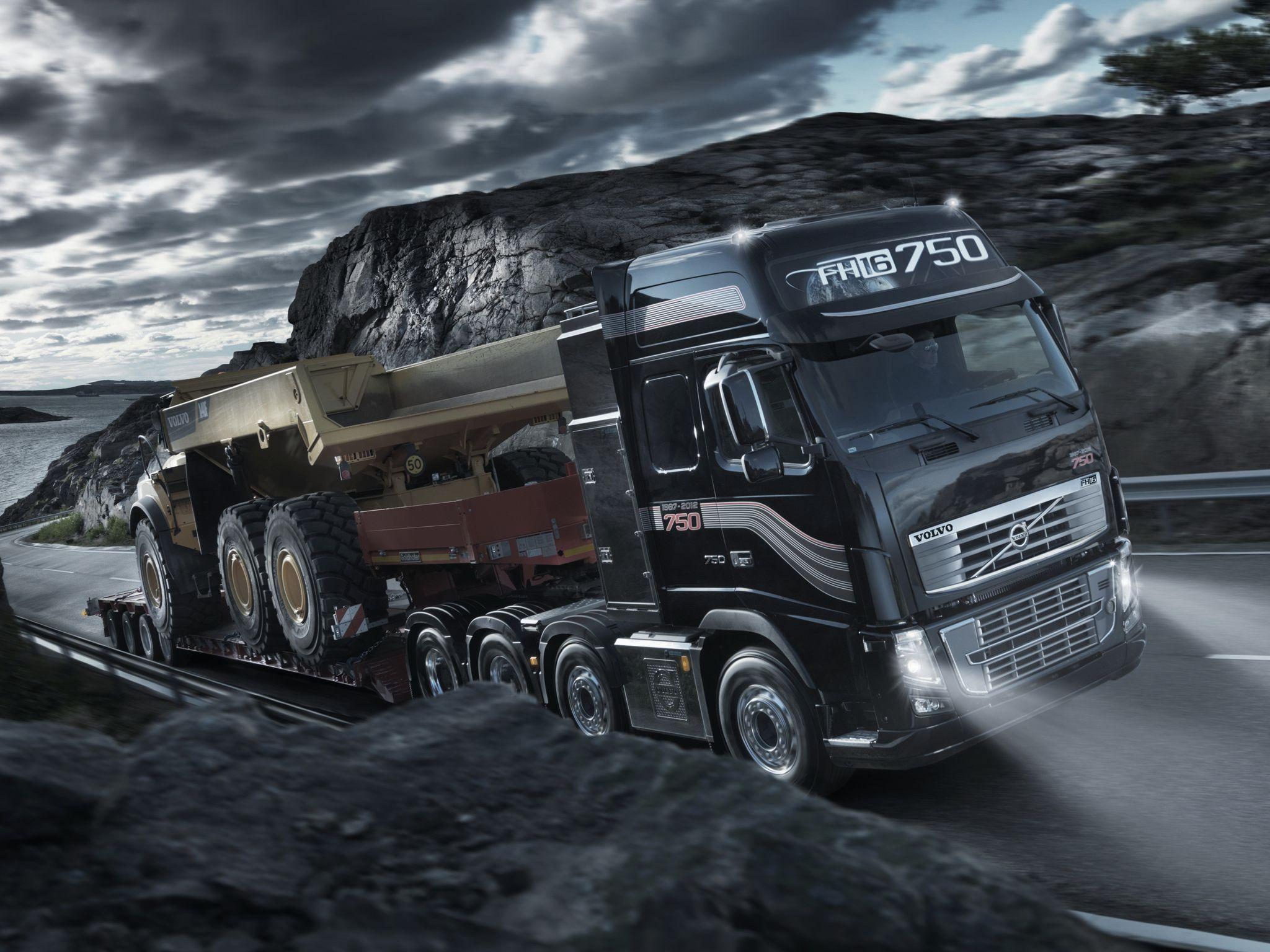 2011 Volvo FH16 750 tractor semi rig f wallpapers