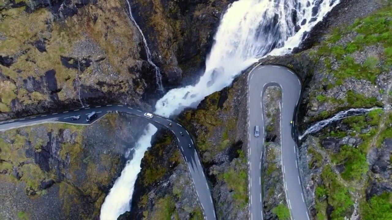 Langfossen falls……..!!!!!