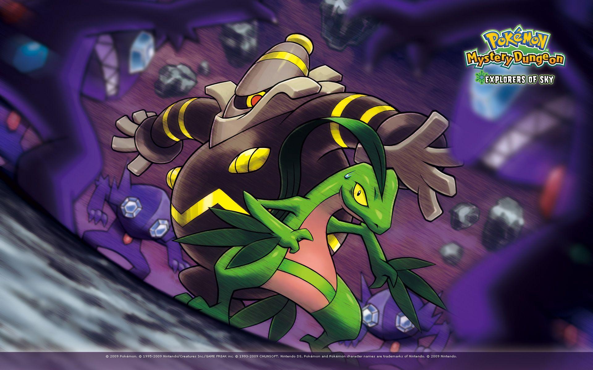 Grovyle and Dusknoir Surrounded