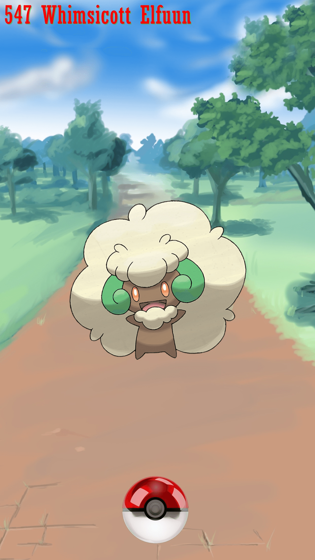 547 Street Pokeball Whimsicott Elfuun