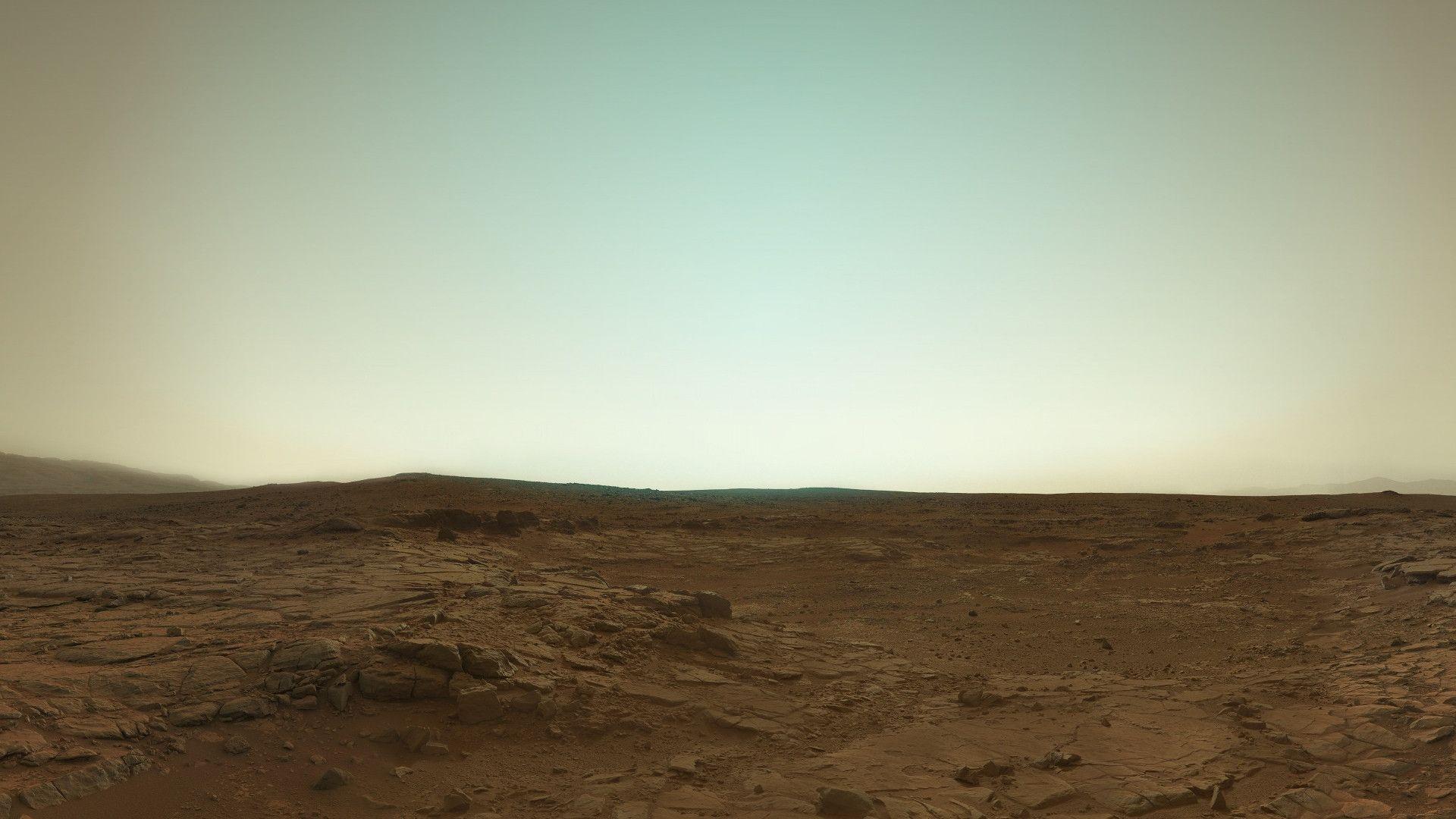 Mars in true color. Latest picture from Curiosity.