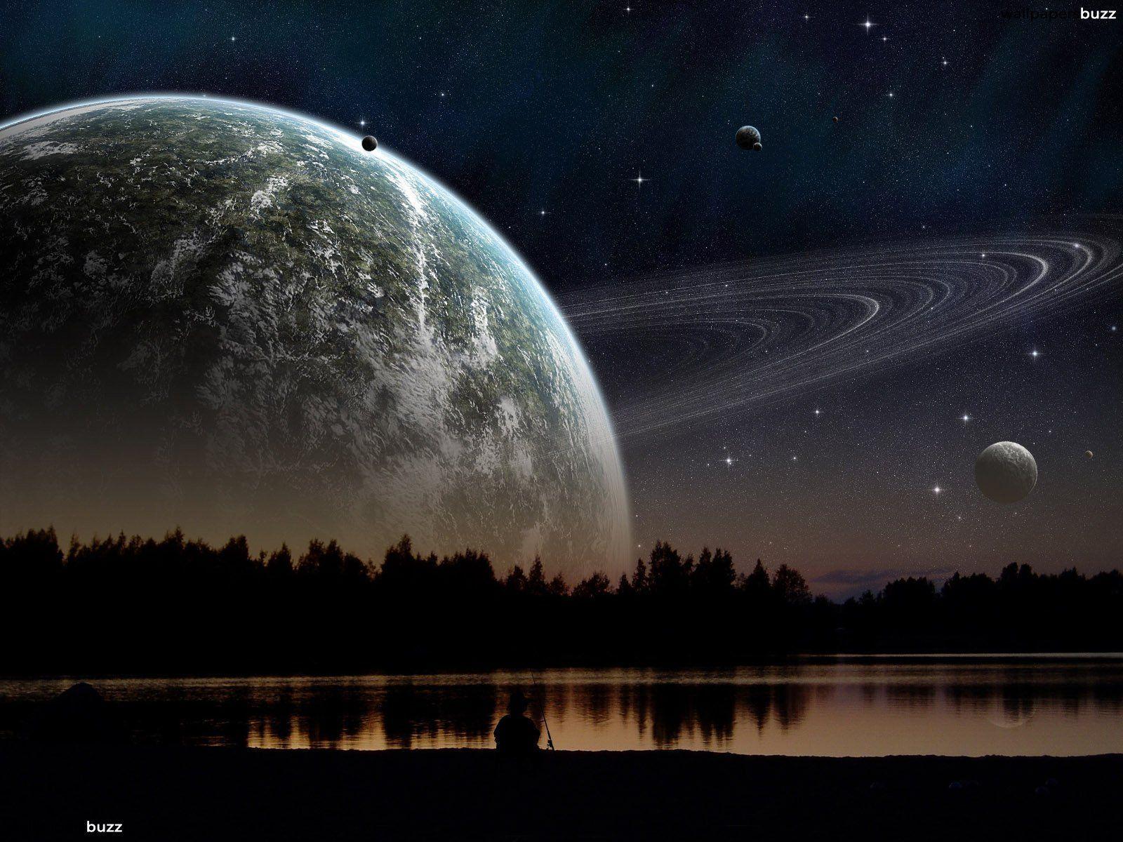 Majestic Saturn HD Wallpapers