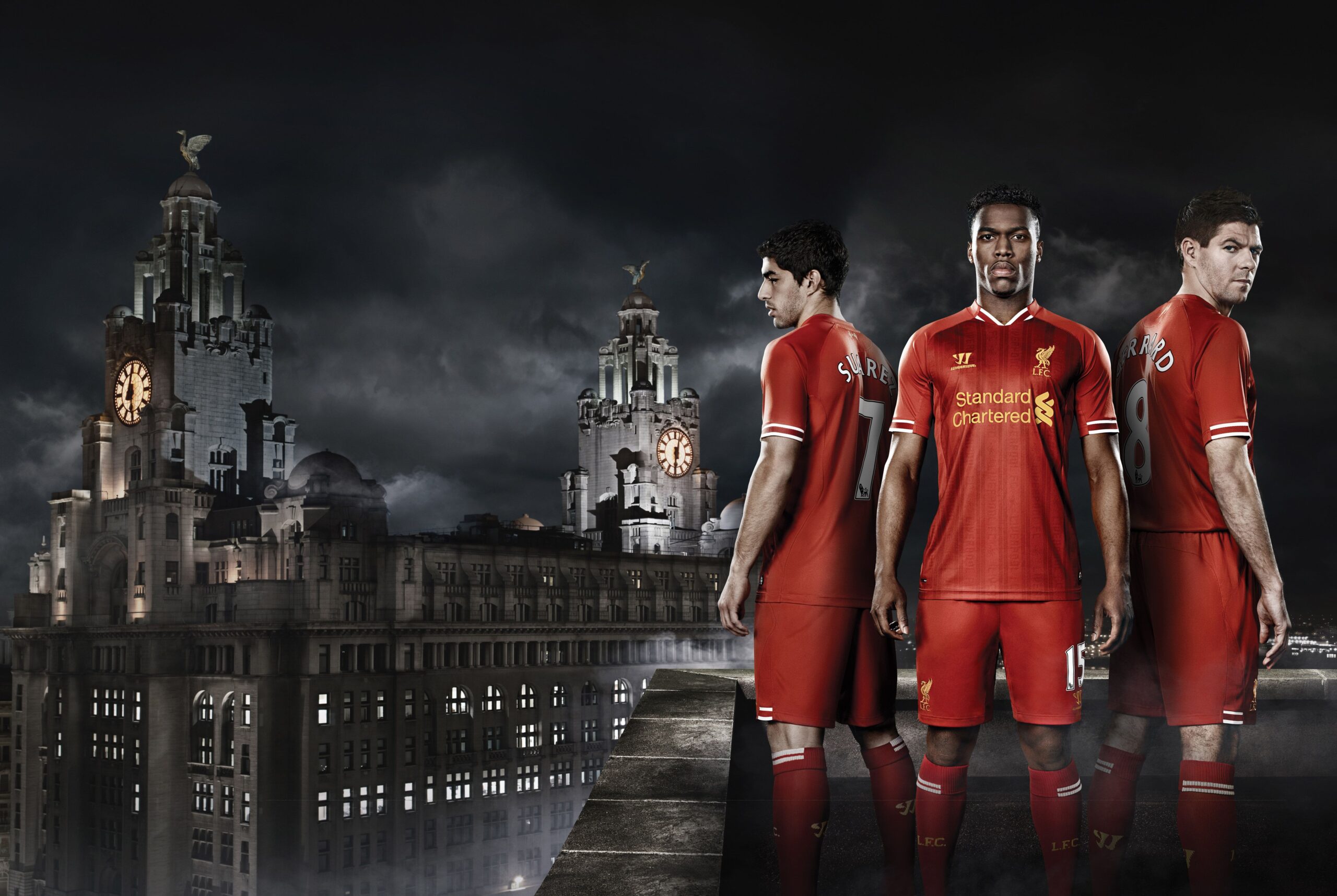 Liverpool FC Daniel Sturridge Luis Suarez Steven Gerrard, HD Sports