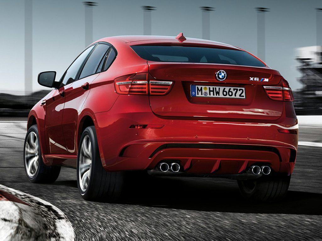 BMW X6 M SUV Red Color