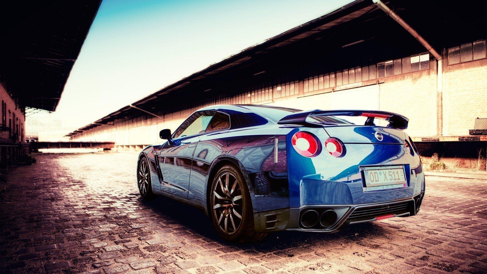 Blue Cars Jdm Nissan GTR R35 Vehicles