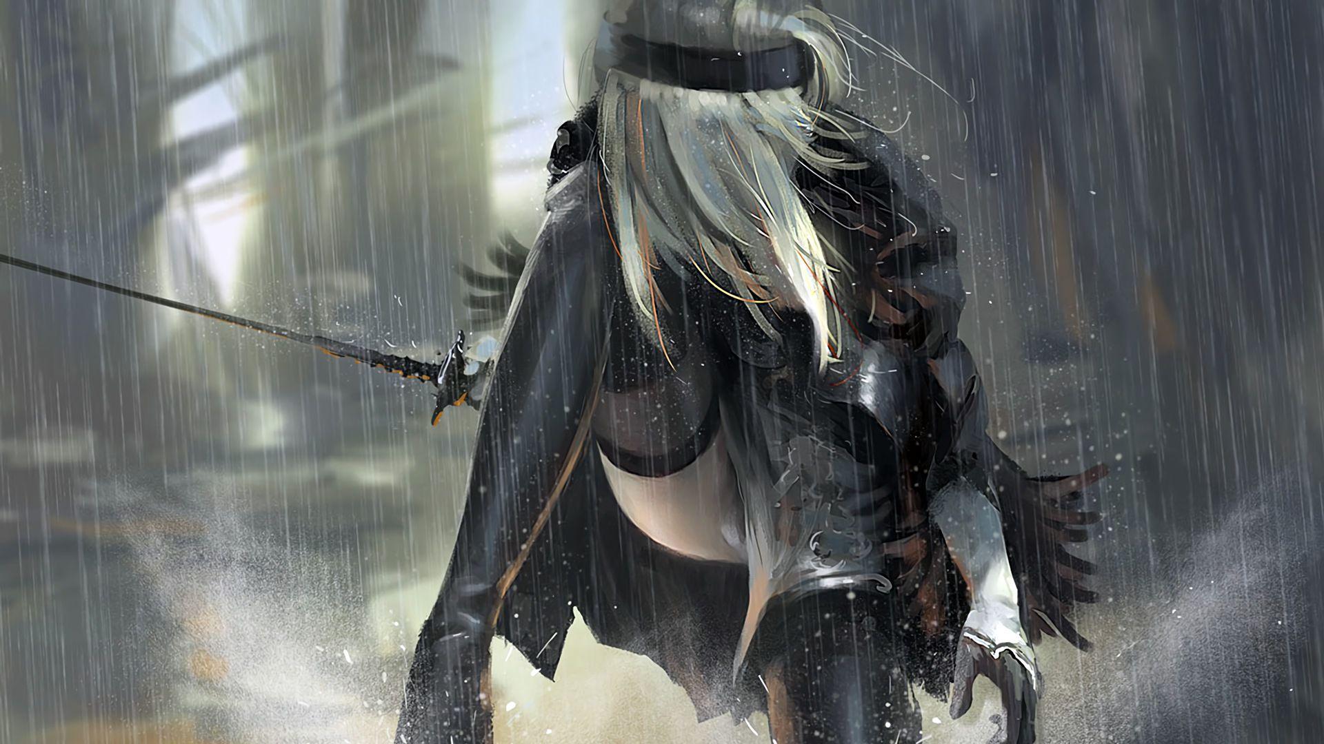 wallpapers engine NieR:Automata 2B