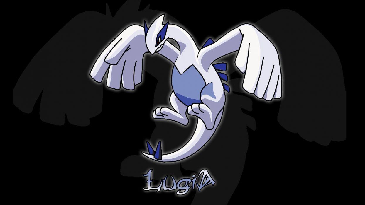 Pokemon Lugia black backgrounds wallpapers