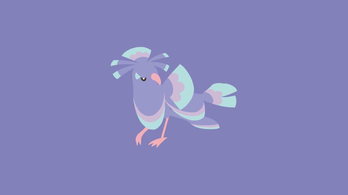 Minimalistic Wallpaper: Oricorio [Sensu]